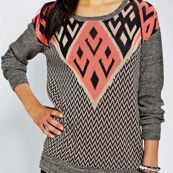 ⚡️FLASH SALE⚡️ Urban Outfitters Ecote Intarsia Pullover Sweater - Picture 3 of 8